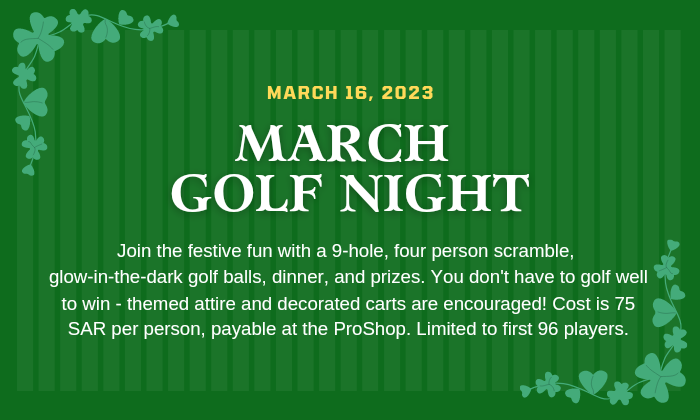 March Night golf
