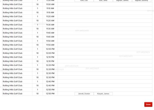 November Medal Register 4